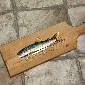 Trout cutting board